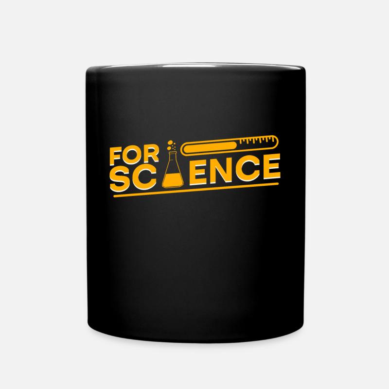 science - Full Colour Mug - black