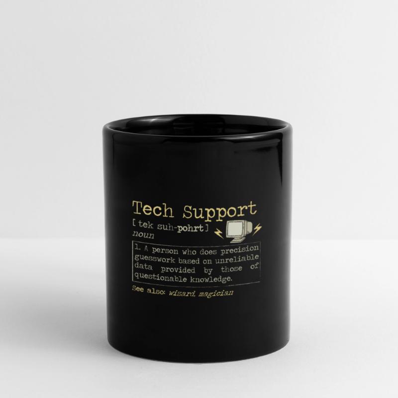 Tech Support | Computer Helpdesk Technology Help Full Colour Mug