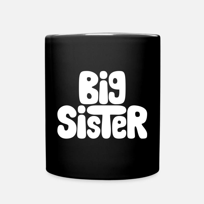 Grande soeur - Mug uni - noir