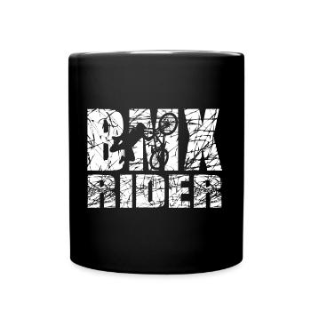 BMX - Tasse einfarbig - Schwarz - Vorne