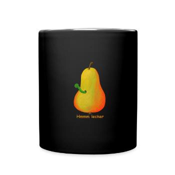 Pear Fruit - Full Colour Mug - black - Front