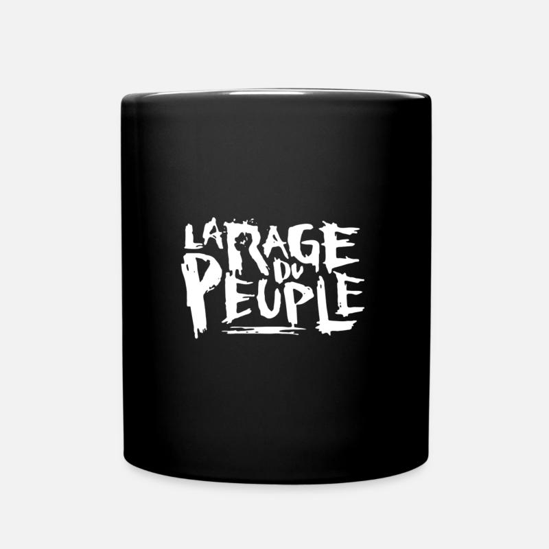 La rage du style village - Mug uni - noir