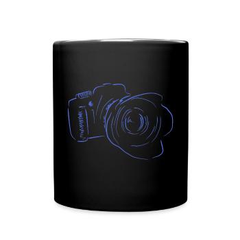 camera - Full Colour Mug - black - Front