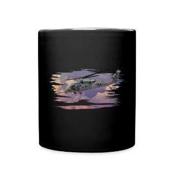 Helikopter - Mug uni - noir - Devant