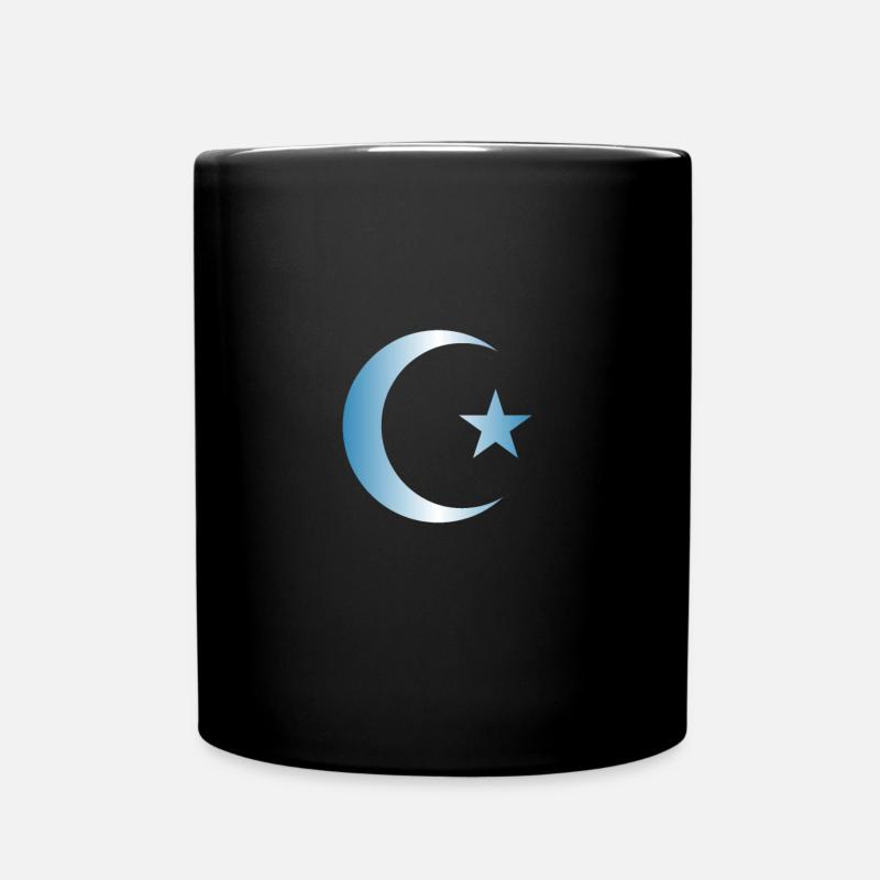 turkish symbol - Full Colour Mug - black