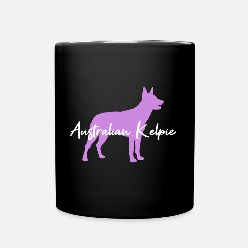 Australian Kelpie - Mug uni - noir