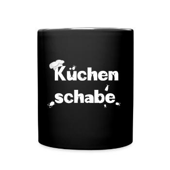 Küchenschabe - Tasse einfarbig - Schwarz - Vorne
