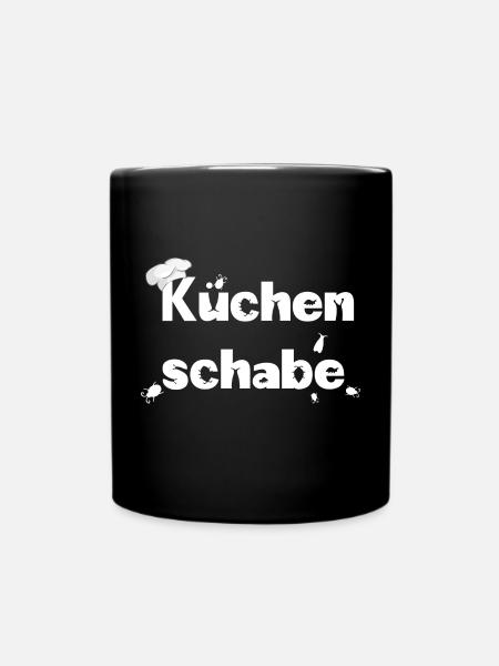 Küchenschabe - Tasse einfarbig - Schwarz