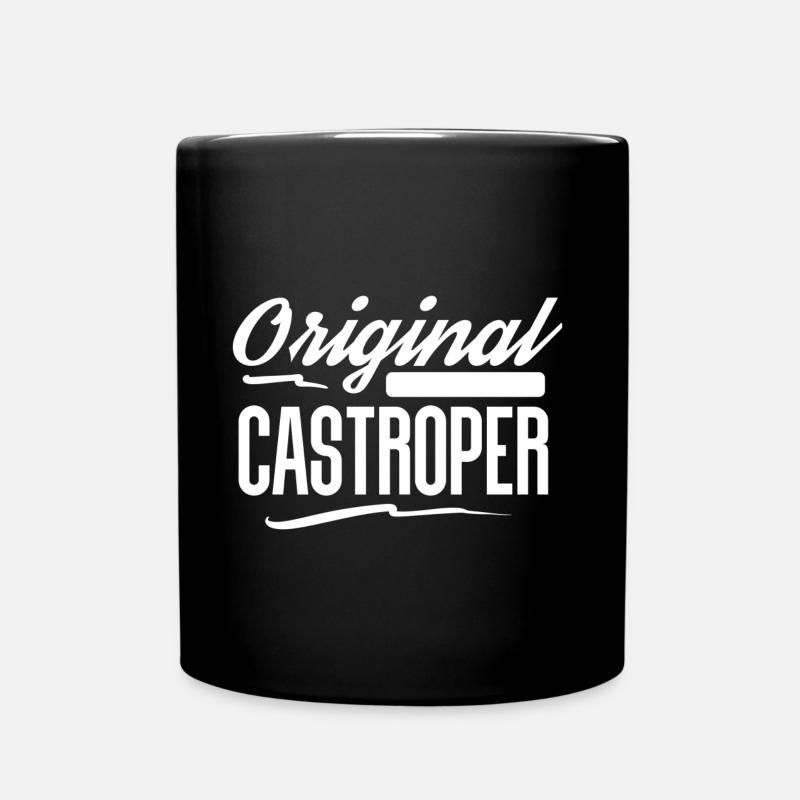 Castrop Rauxel - Tasse einfarbig - Schwarz
