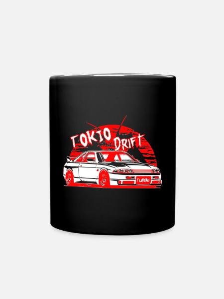 Tokio Drift Car - Tasse einfarbig - Schwarz