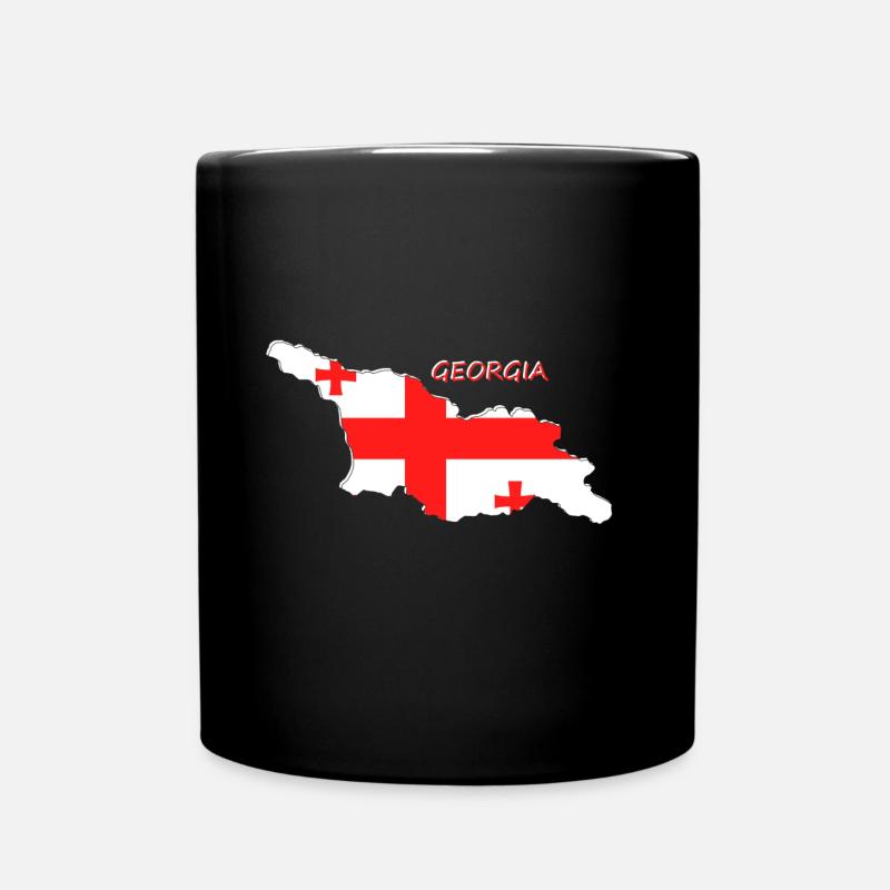 GEORGIA - Full Colour Mug - black