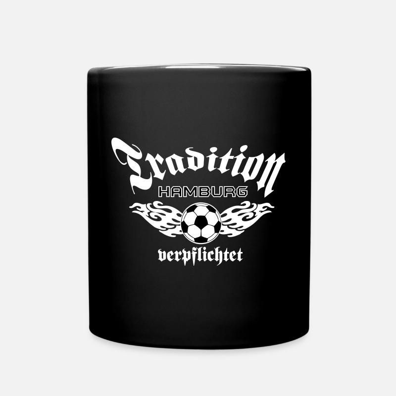 Hamburg , Tradition , Tradition verpflichtet (25) - Tasse einfarbig - Schwarz