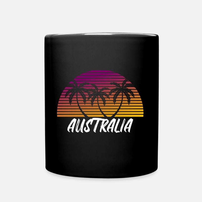 Australie - Mug uni - noir