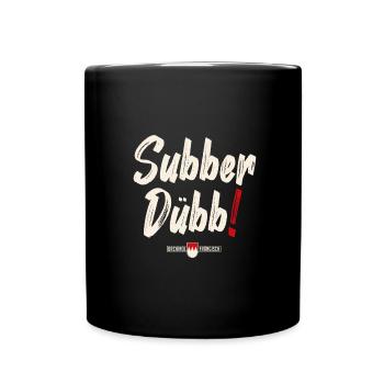 Subber Duebb! - Tasse einfarbig - Schwarz - Vorne