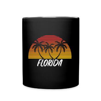 Florida - Full Colour Mug - black - Front