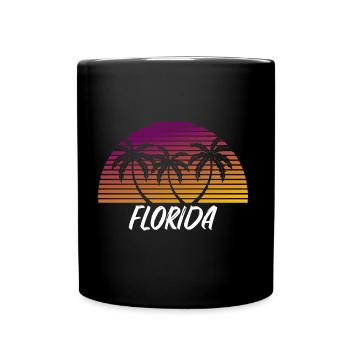 Florida - Full Colour Mug - black - Front