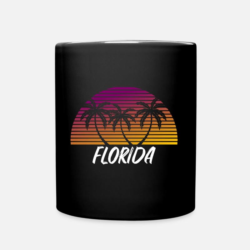 Floride - Mug uni - noir