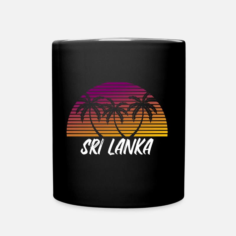 Sri Lanka - Mug uni - noir