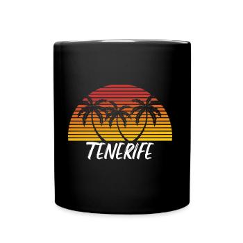 Tenerife - Full Colour Mug - black - Front