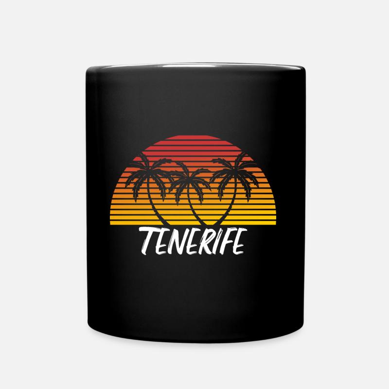 Tenerife - Mug uni - noir