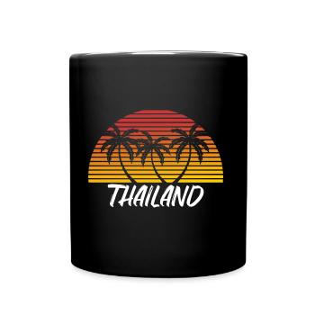 La Thaïlande - Mug uni - noir - Devant