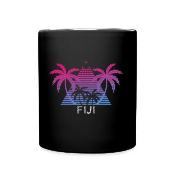 Fiji - Full Colour Mug - black - Front