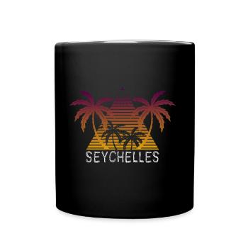 Seychelles - Full Colour Mug - black - Front