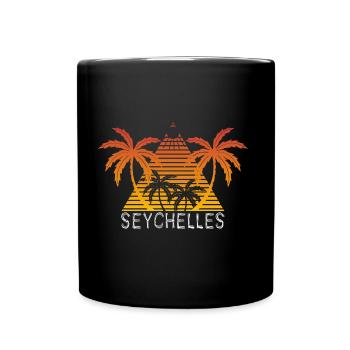 Seychelles - Full Colour Mug - black - Front