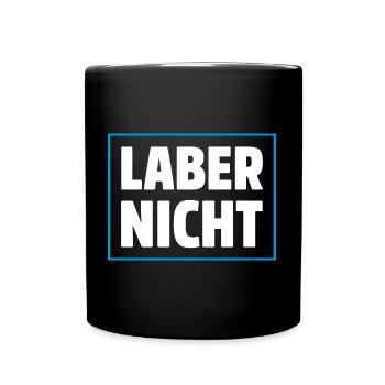 LABER NICHT - Tasse einfarbig - Schwarz - Vorne