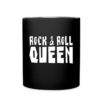 Rock & Roll Queen - Rock 'n' Roll Queen - Mug uni - noir - Devant