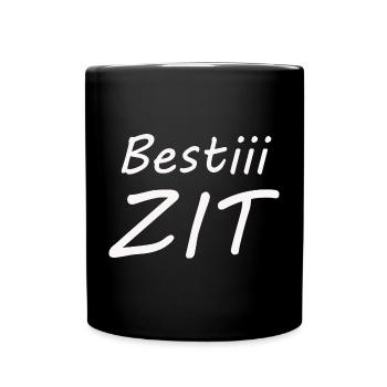 Bestiii ZIT - Tasse einfarbig - Schwarz - Vorne