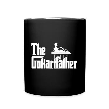 Kart Gokart Le Gokartfather - Mug uni - noir - Devant