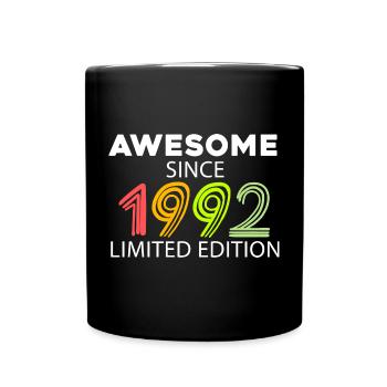 Fantastique depuis 1992 - né en 1992 - Mug uni - noir - Devant