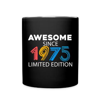 Fantastique depuis 1975 - né en 1975 - Mug uni - noir - Devant