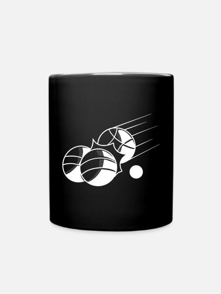 Boules de boule pour Bouler Boules Boulekugel - Mug uni - noir