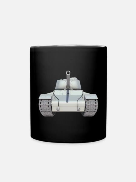 TANK KV1 - Tasse einfarbig - Schwarz