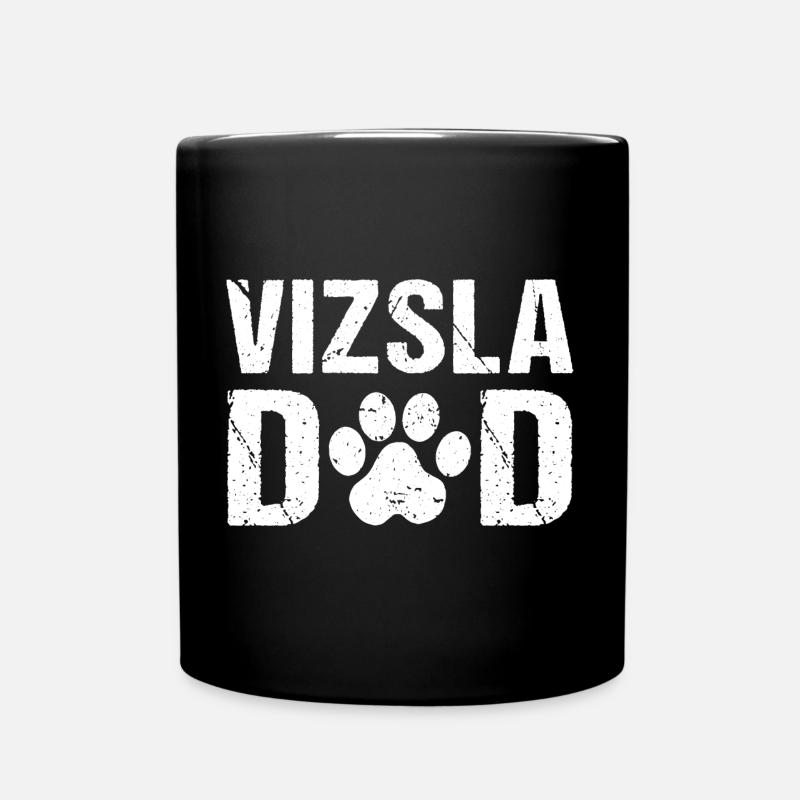 Vizsla Dad Magyar Vizsla - Tasse einfarbig - Schwarz
