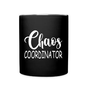 CHAOS COORDINATOR - Full Colour Mug - black - Front