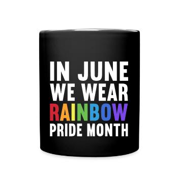 Les personnes LGBT - Mug uni - noir - Devant