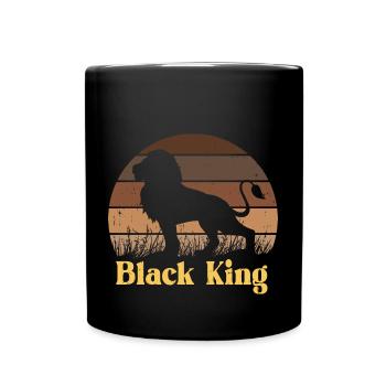 Black King - Full Colour Mug - black - Front