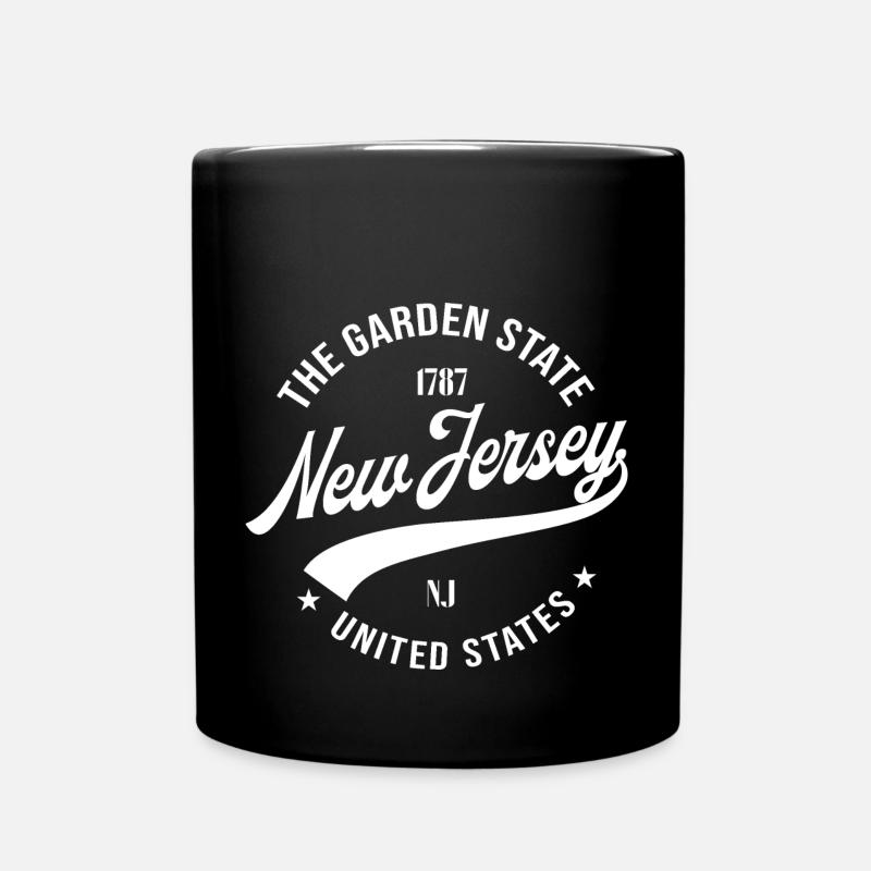 New Jersey - Mug uni - noir