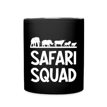 Escouade Safari - Mug uni - noir - Devant