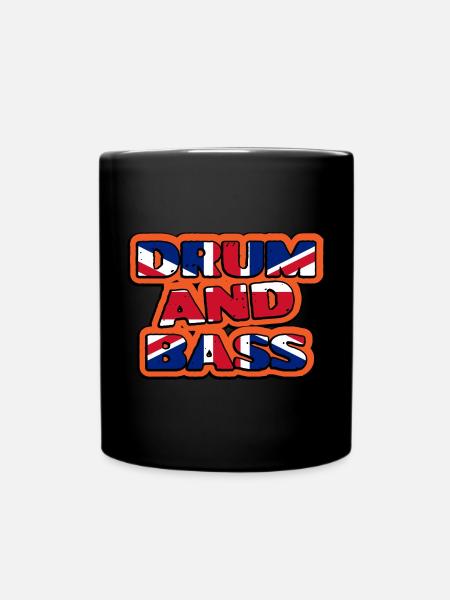 Drum and Bass UK - Full Colour Mug - black