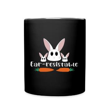 Ear-resistable - Full Colour Mug - black - Front
