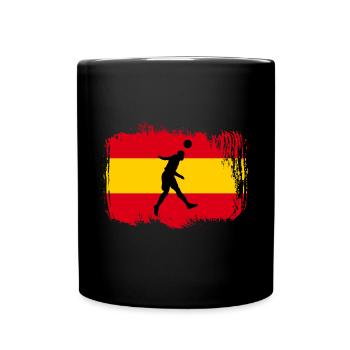 Football Espagne Sports - Mug uni - noir - Devant