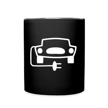 La révolution électrique - Mug uni - noir - Devant