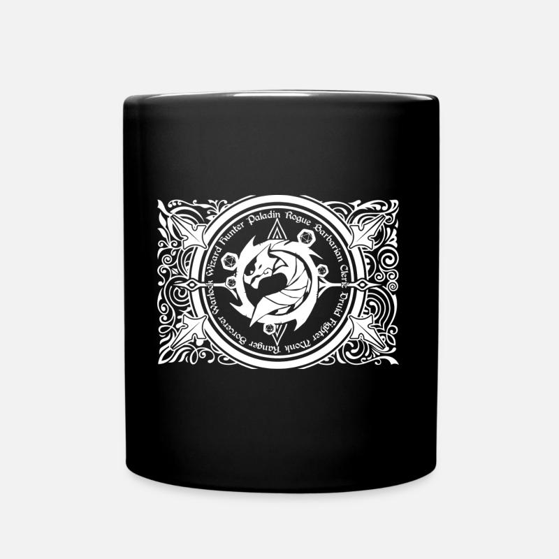Dragon DM Meister der RPG-Spiele - Tasse einfarbig - Schwarz