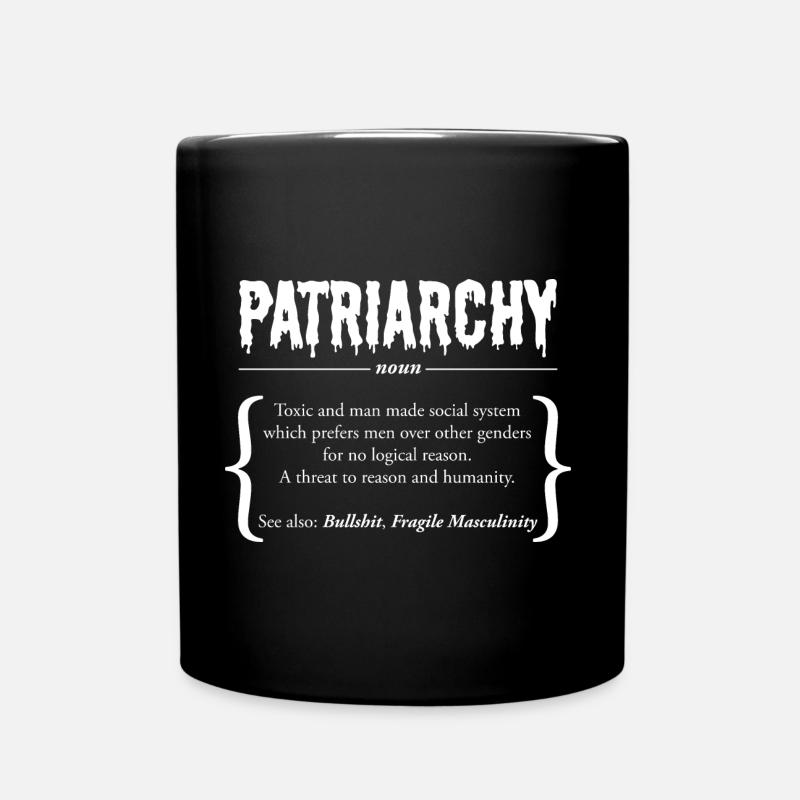 Patriarcat | Définition Duden - Mug uni - noir