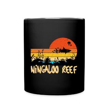 Récif de Ningaloo - Mug uni - noir - Devant