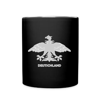 Les ailes des Allemands - Mug uni - noir - Devant